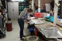 Atelier four solaire